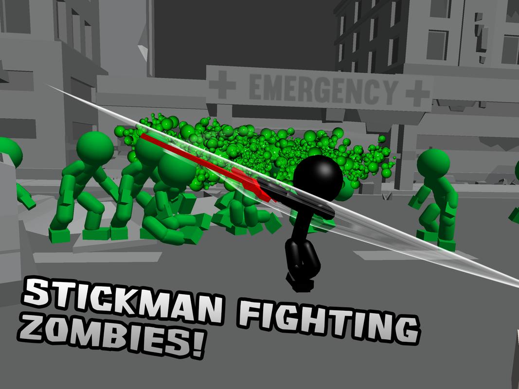 Stickman Killing Zombie 3D APK Download - Free Action GAME 