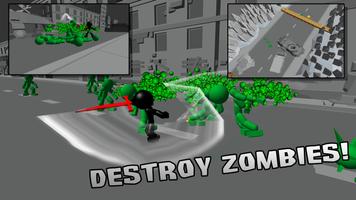 Stickman Killing Zombie capture d'écran 3