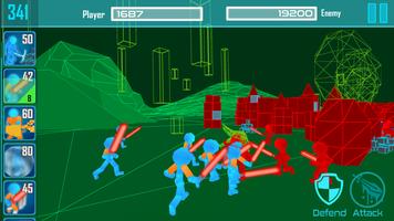 stickman: Guerre de néon capture d'écran 3