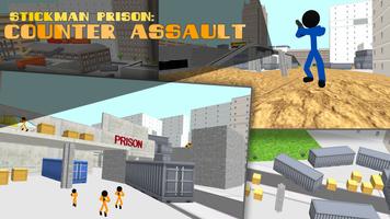 Stickman Prison: Counter Assau 海報