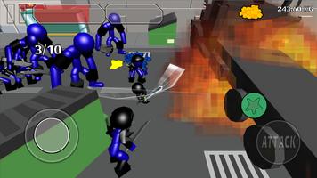 Stickman Sword Fighting 3D โปสเตอร์