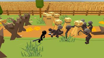 Stickman Sword Fighting 3D 스크린샷 1