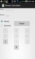 Ad-Free Binary Calculator スクリーンショット 1