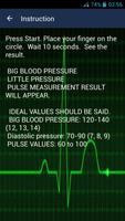 Blood Pressure Pulse capture d'écran 2