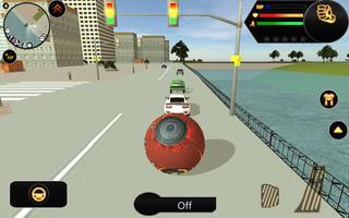 Robot Ball الملصق