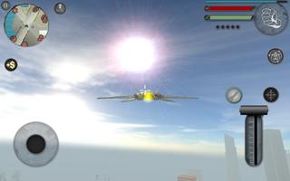 Robot Plane الملصق