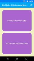 Maths IX Solutions for NCERT Poster
