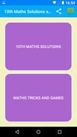 Maths X Solutions for NCERT Poster