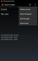 Event Tracker скриншот 1