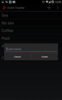 Event Tracker captura de pantalla 3