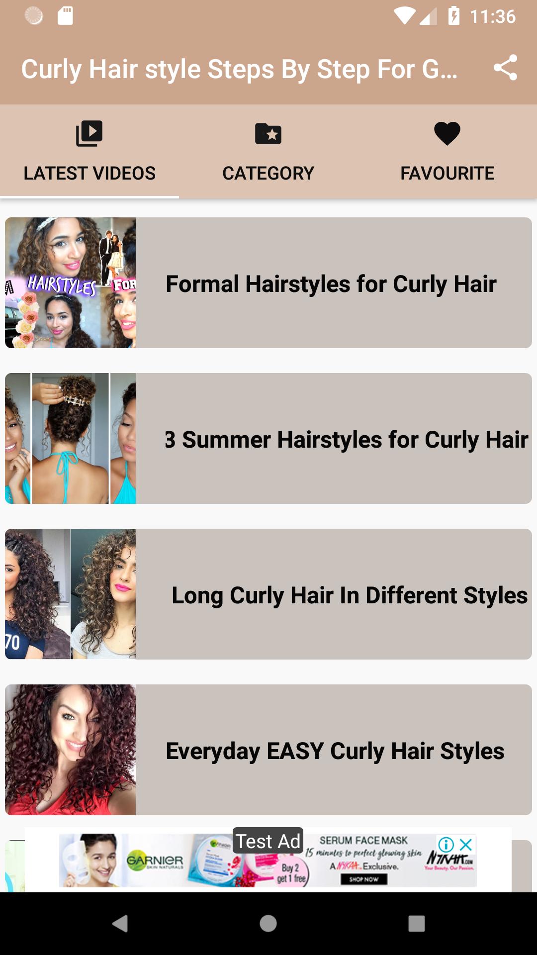 Curly Hair Style Steps By Step For Girls Videos Pour Android