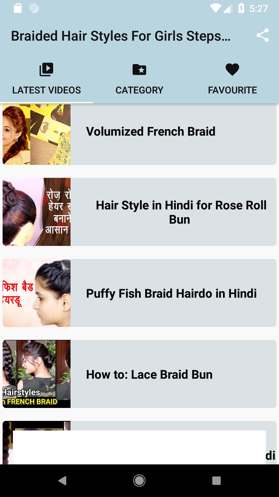 braided hair styles for girls steps by step video for
