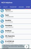 Helplines : Delhi, Noida, Gurugram, Ghaziabad 截图 2