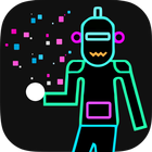 PT-NAM - Pong Ball Neon Bricks آئیکن