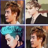 Model Rambut Korea Pria poster