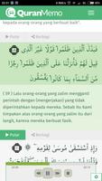 Quran Memo Menghafal Al-Quran स्क्रीनशॉट 3