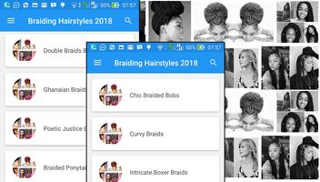 Braiding Hairstyles 2018 تصوير الشاشة 1