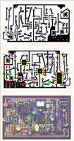 Electronic Circuit Diagrams plakat