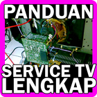 Panduan Service TV Lengkap ไอคอน