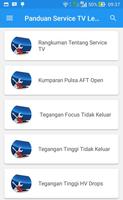 برنامه‌نما Panduan Service TV Lengkap عکس از صفحه