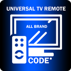 Universal TV Remote Control Code icône