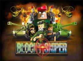 Blocky Sniper Affiche