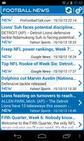 Detroit Football News Affiche