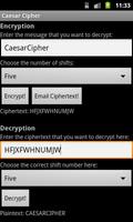 The Caesar Cipher স্ক্রিনশট 3