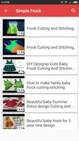 Baby Frock Cutting & Stitching Videos 2018 capture d'écran 2