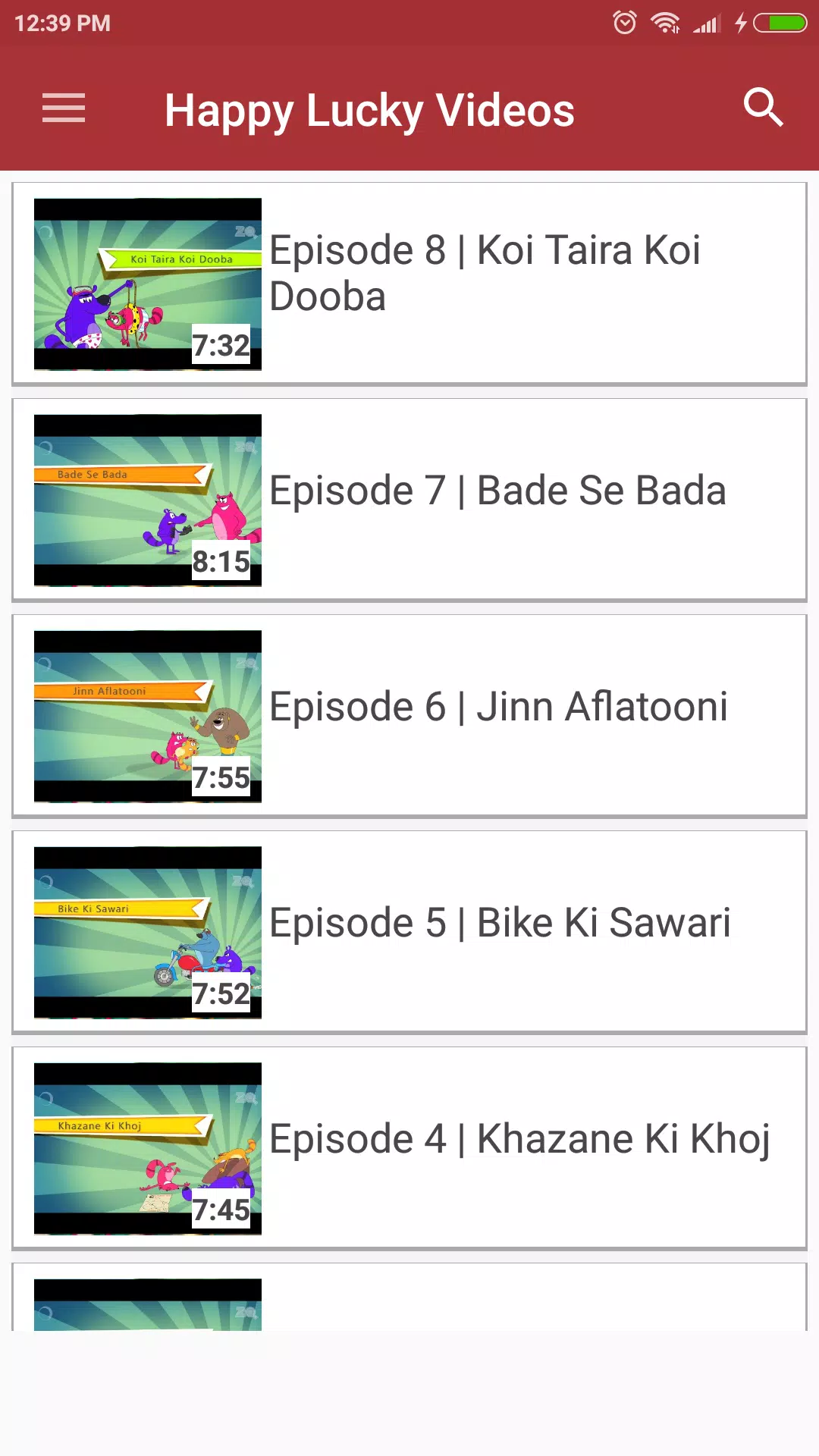 Happy & Lucky Cartton Videos Android के लिए APK डाउनलोड करें Happy & Lucky Cartton Videos Android के लिए APK डाउनलोड करें