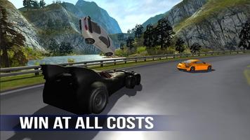Racing on Batmobile 3D screenshot 2