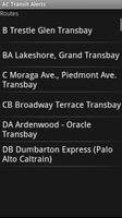 1 Schermata AC Transit Alerts