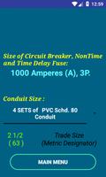 NEC Conductor Size Calculator ảnh chụp màn hình 1