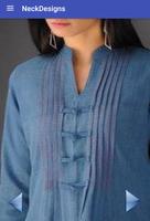 Neck Designs - Salwar Kameez الملصق