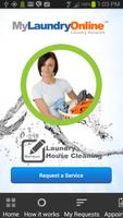 Laundry Pickup, House Cleaning الملصق