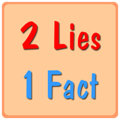 2 Lies 1 Fact icône