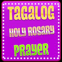 Tagalog Holy Rosary Prayer Affiche