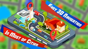 GPS City Driving Route Finder capture d'écran 1