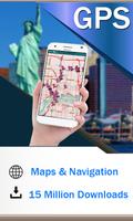 Nearby Place GPS Navigation, Maps, Directions پوسٹر