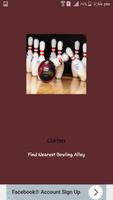 Bowling Alley Finder And Locator Affiche