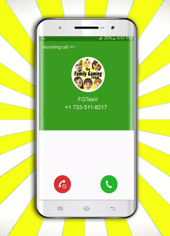 Call from FGTeeV (FUNnel Vision Family) APK für Android herunterladen