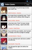 Anime Quotes and Jokes capture d'écran 1