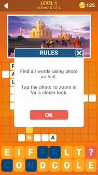 Screenshot 1 for 135 Photo Crosswords