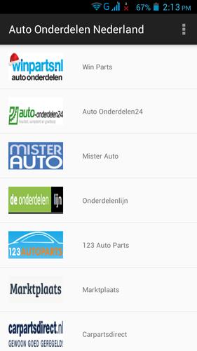 Besnoeiing het laatste Voorstellen Download Auto Onderdelen Nederland 1.0 Android APK