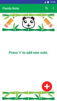 Panda Note plakat