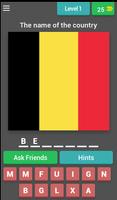 Quiz for Country Flags Affiche