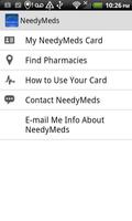 NeedyMeds Drug Discount Card Plakat