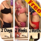 Pregnancy Belly fat removing Zeichen