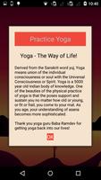 Practice Yoga Poster