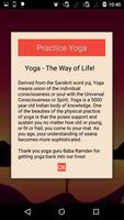 Practice Yoga poster